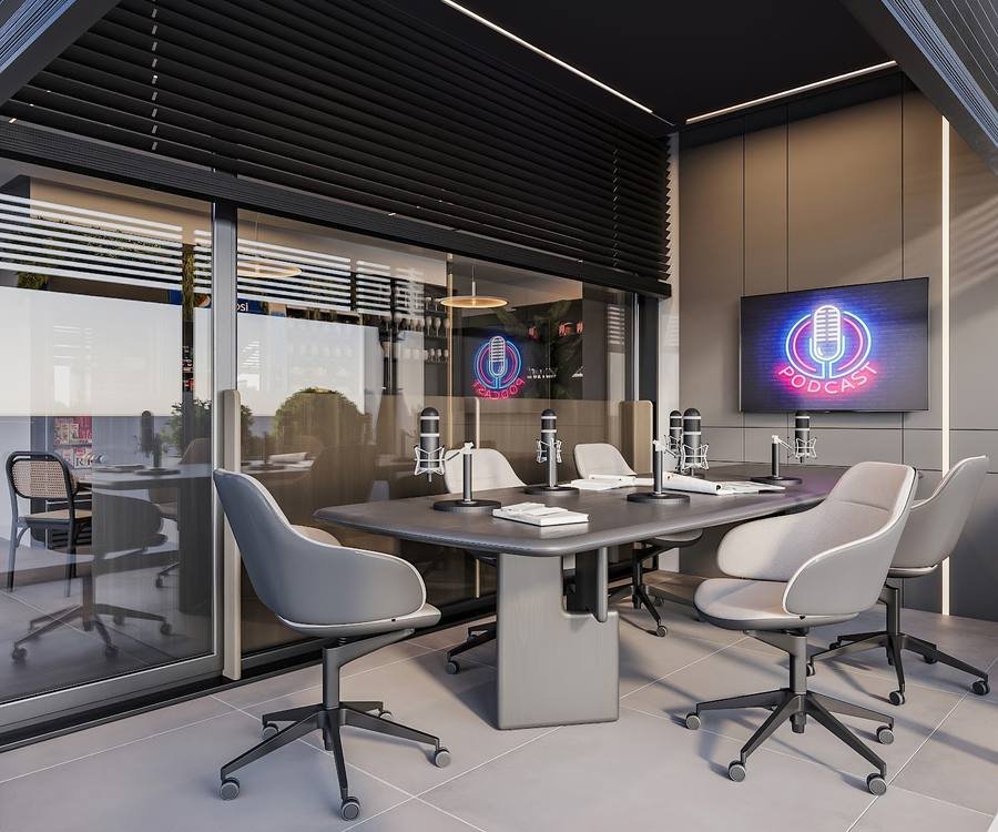 Sala de podcast